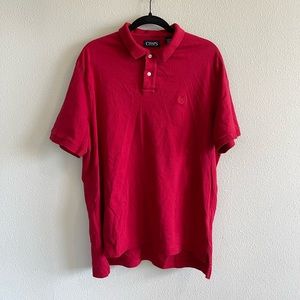CHAPS Red Polo